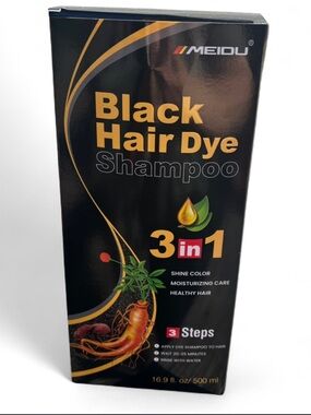 Black Hair Dye Shampoo
